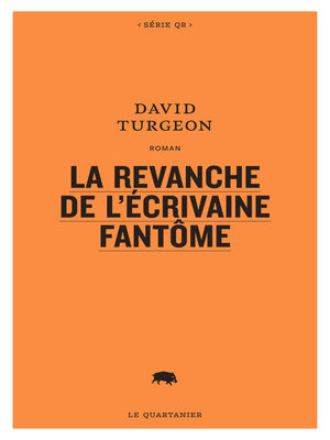 cover image of La revanche de l'écrivaine fantôme